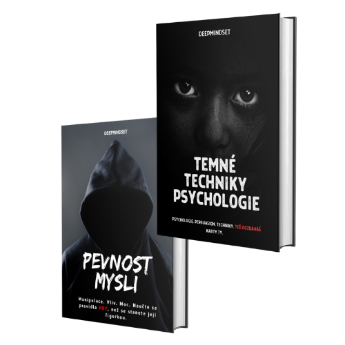 SADA DVOU E-KNIH – PEVNOST MYSLI + TEMNÉ TECHNIKY PSYCHOLOGIE